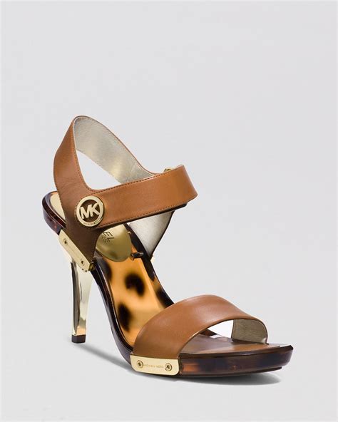 michael kors cooper sandal|Michael Kors heeled sandals sale.